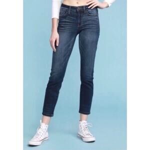 Judy Blue Relaxed Fit Size 31 Straight Leg Cropped Denim Jeans